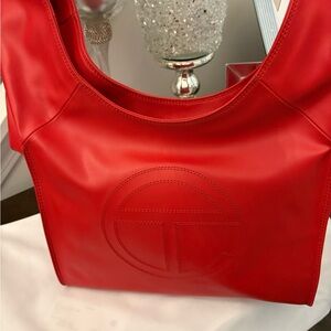 Telfar Bold Scarlet Tote